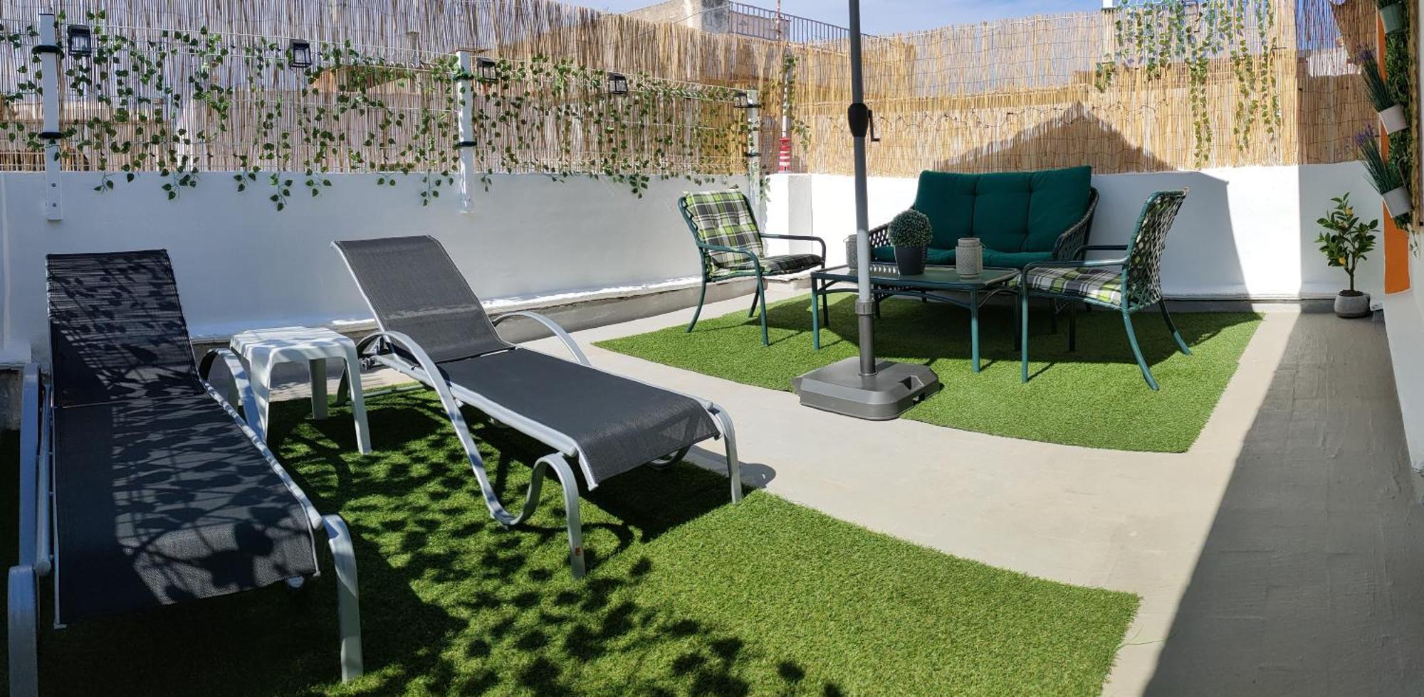 Casa Mayago, Terraza Y Solarium Пего Екстериор снимка