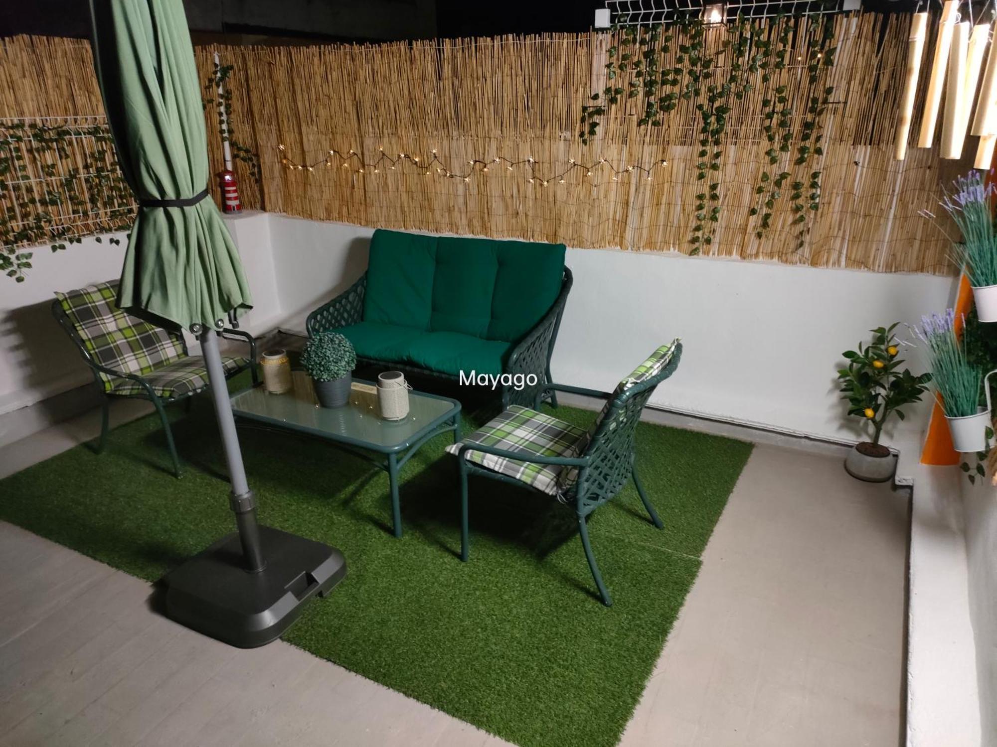 Casa Mayago, Terraza Y Solarium Пего Екстериор снимка